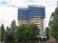 Trent View House under repair