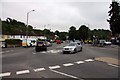 Mini-roundabout on Chapel Lane
