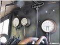 Gauges in the cab