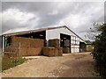 Barn by the track