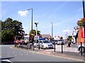 Floral display at Bryn cross roads