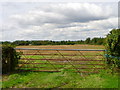 ST9778 : Stubble field near Christian Malford by Maigheach-gheal