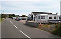 Tegfan Garage on the B4417 near Pen-y-groeslon