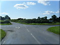 SS8681 : Crossroads near Llangewydd by Colin Pyle