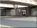 Cardiff : Penarth Road entrance to Grangetown railway station