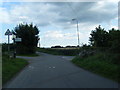 Lane junction near Llampha