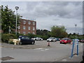 A car park at Salisbury District Hospital