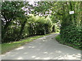 Entrance to white House Farm, Daffy Green