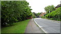 Looking north-west up Bramblewood Way