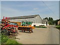 Agricultural implements at Elm Farm, Thorpe Row