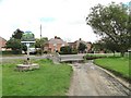 Shallow ford at South Creake, Norfolk