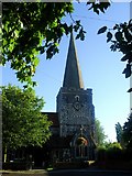 TQ0574 : St. Mary's Church at Stanwell by James Denham