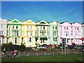 Colourful Guest Houses and Hotels, Paignton sea front