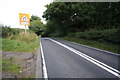 The A173 road near Ellers Wood