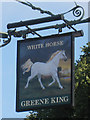 White Horse sign