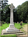 The war memorial in Scarning