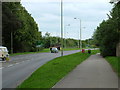 SK8609 : A606 - Ashwell roundabout by Jim Strang