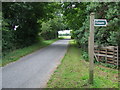 Footpath Sign