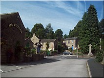 SK2477 : Village Scene in Grindleford by Jonathan Clitheroe