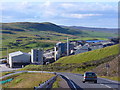 Descending to Scalloway