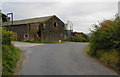 Barn with a hole in the wall