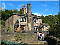 Houses with large chimney, Upper Washer Lane