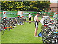 North West Triathlon, bike/run transition