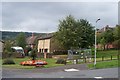 Safety First at the junction of Main Road and Brightholmlee Lane, Wharncliffe Side, near Oughtibridge - 1