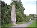 Obelisk next to Trans Pennine Trail