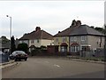 Semi-detached houses on Stafford Road