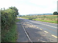 Rural bus stop, Llanmartin