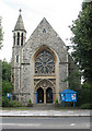 Holy Trinity church, Barnes: west end