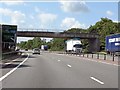 A40 - minor road overbridge near The Elms