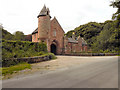 SJ5357 : Peckforton Castle Lodge by David Dixon