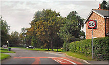 SJ5558 : School Lane, Bunbury Heath by David Dixon