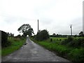 Country lane heading for Rigfoot