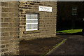 Cut Bench Mark, Hall Green Baptist Church