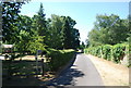 Footpath down Churchfield