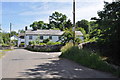 Cwmdu and bridge over the river