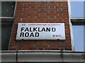 Street sign, Falkland Road NW5