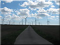 Access road to Little Cheyne Court Farm