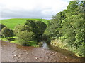 NY6963 : The confluence of the River South Tyne and the Tipalt Burn by Mike Quinn