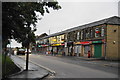 Row of shops on Milnrow Road