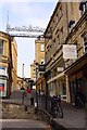 Looking up Bartlett Street