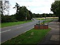 Leamington Road, Kenilworth -view towards Thickthorn roundabout