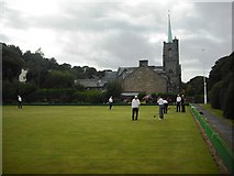 NT0081 : Bo'ness bowling green by Jim Smillie