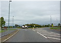 Roundabout on the A531 near Wychwood Park