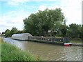 Floating polytunnel? on Stratford-upon-Avon Canal