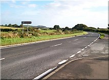 J3933 : The entrance to the Murlough Beach National Nature Reserve from the A2 by Eric Jones