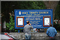 Holy Trinity, Folkestone - Notice board